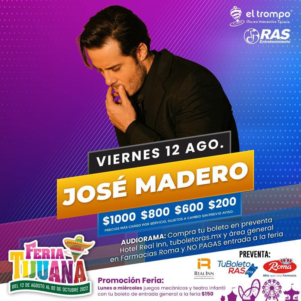 josé Madero Feria tijuana 2022
